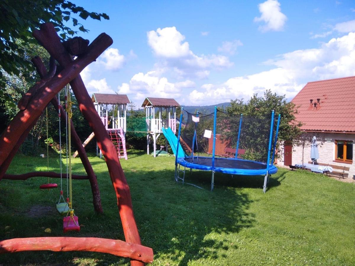 Bieszczadzki Hals - Dom Blizniak Leilighet Polańczyk Eksteriør bilde